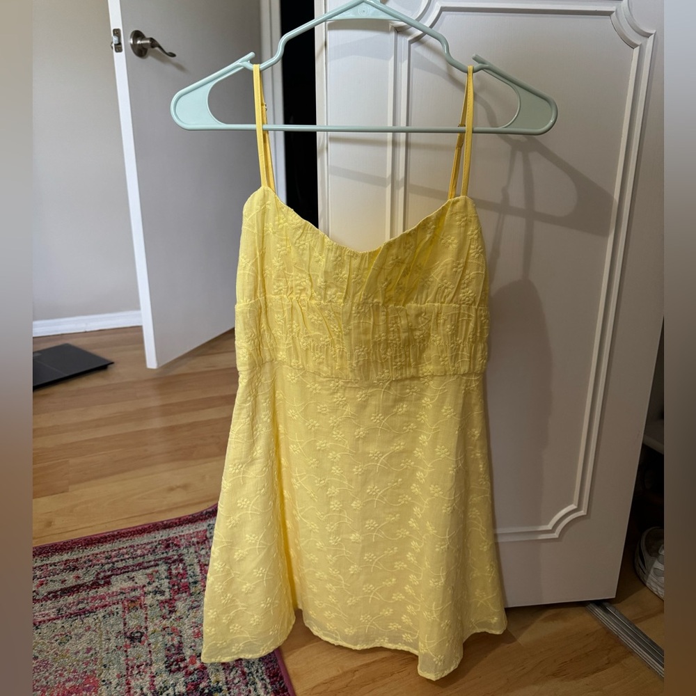 Princess Polly Lucius Mini Dress in Lemon